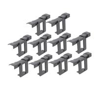 KAILIKETIY 10pcs Solar Panel Drain Clips Water Drainage Clamps for Photovoltaic Panels Easy Install Lightweight Water Flow Control for Edges