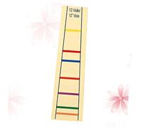 KAILIKETIY 12 Inch Viola Fingerboard Sticker Fret Label Sticker for Viola Practice Guide, Light Yellow Position Marker Label for Beginner Students, Musical Instrument Accessory