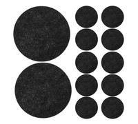 KAILIKETIY 12pcs Felt Plate Storage Dividers Pot Cushions 10.49x10.49x0.04in Felt Material Protecting and Separating Delicate Dishes Lightweight Kitchen Storage for Packaging on The Shelf