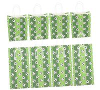 KAILIKETIY 12Pcs Football Bags Sturdy Paper Party Favors for Birthdays Holiday Celebrations Collapsible Design for Easy Storage for Treats and Presents