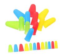 KAILIKETIY 12Pcs Silicone Finger Covers Wear Resistant Finger Protectors for Knitting Crafting and Delicate Handling Reusable and Elastic Design for Safe Use