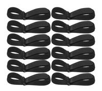 KAILIKETIY 12pcs Yoga Mat Carrier Strap with Hook Loop Securing Straps Adjustable Nylon Yoga Mat Sling for Carrying Tightly Rolled for Exercise Lovers