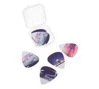 KAILIKETIY 16Pcs Beautiful Guitar Picks Durable Plectrums for Acoustic Electric Guitars Ukulele Accessories for Musicians Enjoy Playing Experience