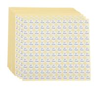 KAILIKETIY 19800pcs White 13mm Round Qc Passed Self-Adhesive Inspection Labels Stickers for Warehouse Quality Control Packaging - 10 Packs of 1980 Stickers for Business and Inventory