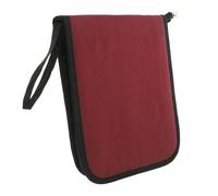 KAILIKETIY 1Pc Capacity Folding Pencil Holder Bag Practical Pencil Organizer for School Stationery Slots for Drawing Supplies Durable Canvas Material for Artists