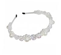 KAILIKETIY 1Pc Chic Crystal Headband for Women Simple Hair Band Accessory Delicate Hair Jewelry for Daily Outfits Parties Stylish Hair Hoop for Lively Look for Any Occasion