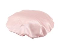 KAILIKETIY 1pc Eva Shower Cap Elastic Bathing Hat for Women Multifunctional Hair Protection for Shower Spa Makeup Lightweight Reusable Pink