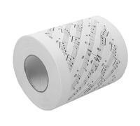 KAILIKETIY 1Roll Music Notes Decorative Toilet Paper Soft Absorbent Durable Tissue for Bathroom for Music Lovers Safe Chemical Toilet Roll