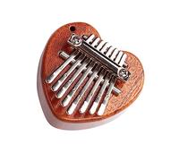 KAILIKETIY 1set Mini Kalimba Piano Note Wooden Thumb Piano Portable and Lightweight for Beginners and Music for Family and Friends Grain Design