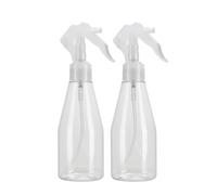 KAILIKETIY 2 Pcs 200ml Leak-proof Spray Bottles for Garden and Cleaning Handheld Trigger Sprayer Adjustable Nozzle Odorless Plastic Misters for Indoor and Outdoor Use