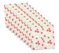 KAILIKETIY 20 Sheets Strawberry Print Party Napkins Colorful Decorative Paper Napkins for Dinner and Events for Summer Parties Birthdays and Celebrations