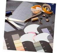 KAILIKETIY 200pcs Shell Shaped DIY Quilting Templates Paper Piecing Sewing Models for Patchwork Crafting Multi-Function Quilting Stencils for Embroidery and Sewing Projects