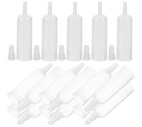 KAILIKETIY 20pcs 5ml Pe Ampoule Droppers Soft Mini Bottle Diverters with Groove Design, Reusable Ampule Breakers for Travel and Use