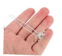 KAILIKETIY 20pcs Bridal Hairpins U Shaped Rhinestone Breath Wedding Hair Accessories for Bridesmaids Women Lightweight Comfortable Fit Stable Hairstyle for Bridal Photography