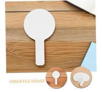 KAILIKETIY 20pcs Double Sided Whiteboards Handheld Dry Erase Paddles Small Reusable Boards for Classroom Activities Auctions Student Voting and Group Discussions