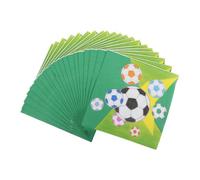 KAILIKETIY 20pcs Football Party Printed Napkins Unique Soccer Theme Decorations for Birthdays Sports Events Family Gatherings Camping and Restaurants Premium Absorbent for Daily Use