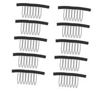 KAILIKETIY 20pcs Teeth Metal Wig Clips for Hair Extensions Secure Snap Combs for Wig Caps Hairpieces Comfortable Pressure Distribution Invisible Seam Design Versatile Fit for Women