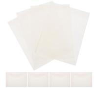 KAILIKETIY 20pcs Tiny Envelopes Oil Waxed Paper Storage Bags Small Items Storage Organizing Beige for Buttons and Seeds