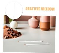 KAILIKETIY 20pcs White Tailor Sewing Pencils for Quilting Fabric Marking with High-contrast Pigment Glass and Ceramics for DIY Crafts and Precise Tailoring Projects