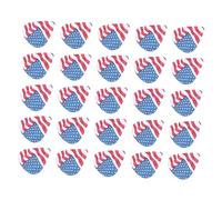 KAILIKETIY 25Pcs Durable Guitar Picks Ergonomic Practical Plectrums for Acoustic Electric Guitars Lightweight Portable Design for Music Lovers