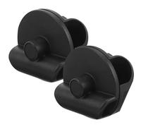 KAILIKETIY 2pcs Adjustable Microphone Clip Holder for Live Streaming Stand Accessories, Abs and Iron Material, Easy to Install with Smooth Surface, Suitable for Microphone Karaoke and Phone