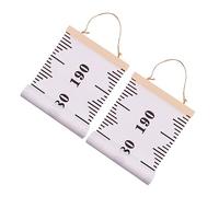 KAILIKETIY 2pcs Boy Girl's Height Ruler Cartoon Wall Hanging Growth Chart Boys and Girls Measuring Tool