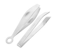 KAILIKETIY 2pcs Chicken Hair Removal Tweezer Fish Bone Tongs for Cooking Hair Tweezers Ergonomic Design