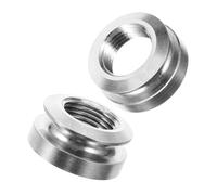 KAILIKETIY 2pcs Copper Pickup Tail Pin Caps for Guitar Strap Endpin Tips Replacement Stylish Acoustic Accessories Smooth Design for Use