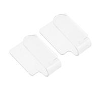 KAILIKETIY 2pcs Ergonomic Handheld Makeup Palette Mix Foundations Lipsticks More Your Own Beauty Acrylic Makeup Pallet