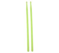 KAILIKETIY 2pcs Fluorescent Green Led Drumsticks Rugged Percussion Drumsticks for Electric Drums Simple Comfortable Hit Feeling for Drummers and