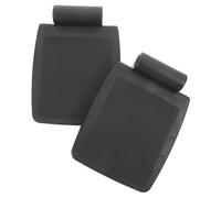 KAILIKETIY 2pcs Heavy Duty Wheelchair Footrest Pads Universal Wheelchair Leg Rest Replacement Sturdy Elevating Foot Plates for Elderly and Patients
