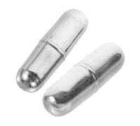 KAILIKETIY 2pcs Magnetic Stirrer Scientific Equipment Magnetic Mixer Stirrer for Experiments Mixing Solutions Laboratory Mixing Stir Rods Silver Stainless Steel re-usable