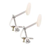 KAILIKETIY 2pcs Metal Drum Damper Mute Silence Pads Full for Snare Drum Accessories