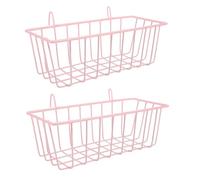 KAILIKETIY 2pcs Metal Frame Feeder Dispenser Rabbit Hay Rack with Open Access Design Easy Cleaning Metal Iron 9.24x4.32x3.93in for Outdoor Setups Small Pets Guinea Pigs