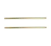 KAILIKETIY 2pcs Metal Trash Can Axle High Strength Replacement Shaft for Outdoor Garbage Bins Weather Resistant Design for Silent Operation and Durability Harsh Conditions