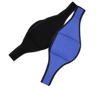 KAILIKETIY 2pcs Microphone Belt Pouches for Fitness Instructors and Singers, Neoprene Mic Carrier Waist Belts Sweat Absorbent Design, Sturdy Dark and Navy Microphone Holder Bags for Active Use