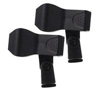 KAILIKETIY 2pcs Microphone Clips Mic Holder Clip Easy Install for Wireless Mic Stage Use
