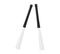 KAILIKETIY 2Pcs Nylon Jazz Drum Brush Set Sturdy Retractable Drum Brushes for Percussion Instruments Versatile Accessory for Drummers and Musicians Lightweight Design for