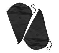 KAILIKETIY 2pcs Ocarina Carrying Case Triangle Shape Ocarina Storage Bag Portable Instrument Bag for Travel Home Made of Fabric Easy to Carry