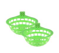 KAILIKETIY 2pcs Plastic Parrot Nest Portable Parakeet Nest Household Bird House with Strong Practicability and Comfortable Safe Design for Home Use