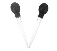 KAILIKETIY 2pcs Plastic Pipettes Wine Sampling Droppers Portable Turkey Oil Transfer Pipette for Red Wine Barrel Extraction Liquid Dropper Tool for Kitchen Cooking Seasoning and Essential