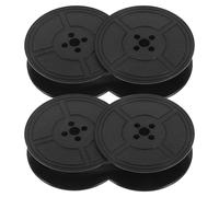 KAILIKETIY 2pcs Portable Manual Ribbon Vintage Dual Spool Ink for Mechanical Ribbon for Office School and Library Use Authentic Typing
