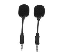 KAILIKETIY 2Pcs Portable Noise Cancelling Microphone for Voice Recording for Streaming Live Events and Conference Use High Sensitivity Microphone