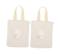 KAILIKETIY 2pcs Portable Wipe Dispenser for Diaper Bag Adaptable Travel Wet Dry Wipe Holder for Bathroom Nursery Go Use Container for Easy Maintenance