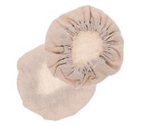 KAILIKETIY 2pcs Reusable Washable Cloth Jar Lids Replacement Covers for Wide Mason Jars Beige Bottle Covers Household Protective for Kitchen Use