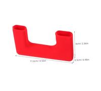 KAILIKETIY 2pcs Silicone Bumper Tow Hook Covers Front Trailer Hitch Receiver Protectors for Enhanced Stability Dust Resistance and Vehicle Appearance Towing Accessories