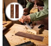 KAILIKETIY 2Pcs Thick Unfinished Wood Carving Blocks Rectangular Whittling Wood Blocks for DIY Crafting and Creative Woodwork Gifts for Beginners