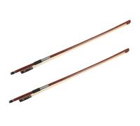 KAILIKETIY 2pcs Violin Bow Replacement Horsetail Hair for Beginners Professionals Quality Violin Accessories for Enhanced