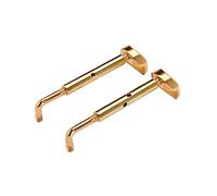 KAILIKETIY 2pcs Violin Chin Rest Screws Clamp Brass Material Chin Rest Screw for Musical Instrument Accessories Fiddle Parts Diy Brass Portable Violin Fittings