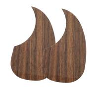 KAILIKETIY 2pcs Wood Grain Acoustic Guitar Pickguards Made from Sturdy Pvc Material, Protective Plates Designed to Prevent Wearing and Scratching, Accessories for Acoustic Guitars